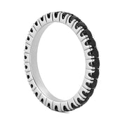 Anello - 18 carati Oro bianco - 0.62ct. tw. Diamante (Naturale)