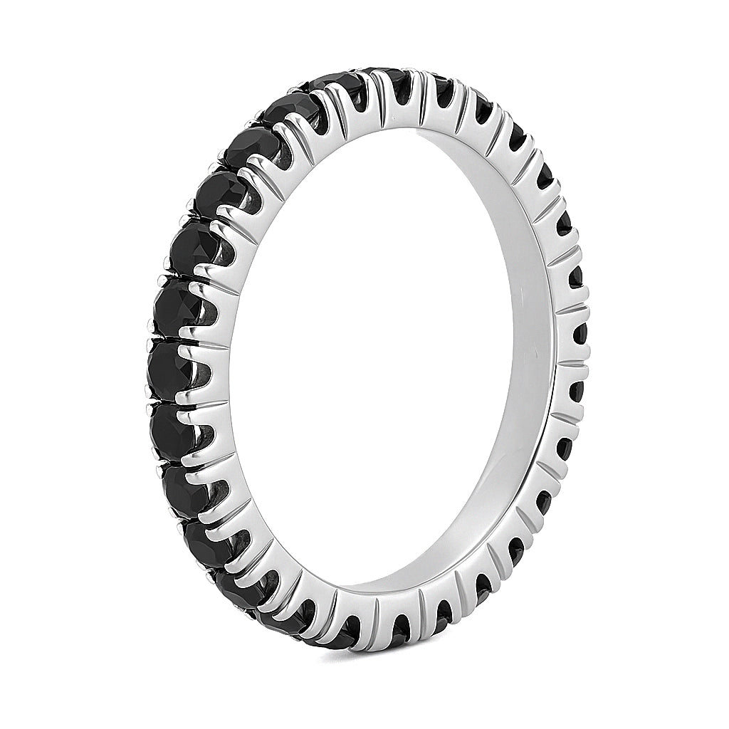 Anello - 18 carati Oro bianco - 0.62ct. tw. Diamante (Naturale)