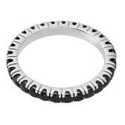 Anello - 18 carati Oro bianco - 0.62ct. tw. Diamante (Naturale)