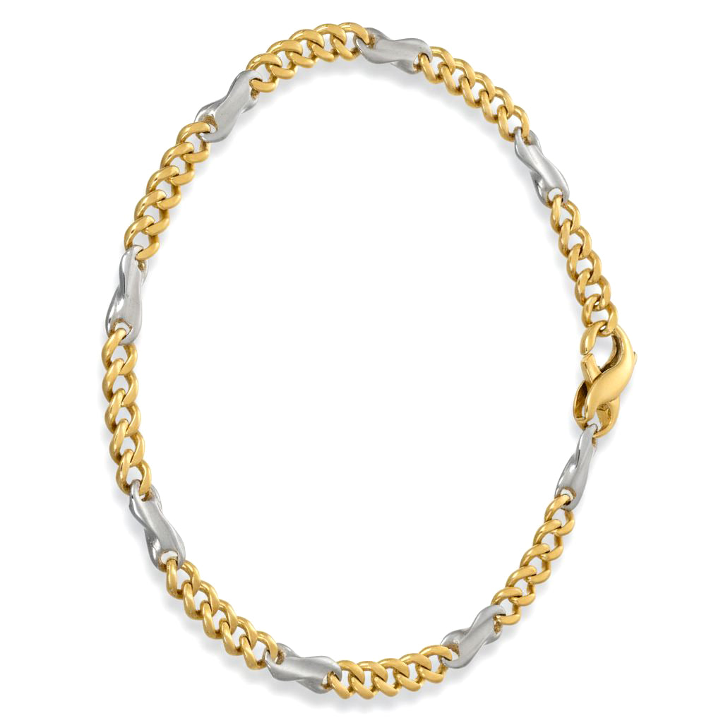 Bracciale - 18 carati Oro giallo, Oro bianco