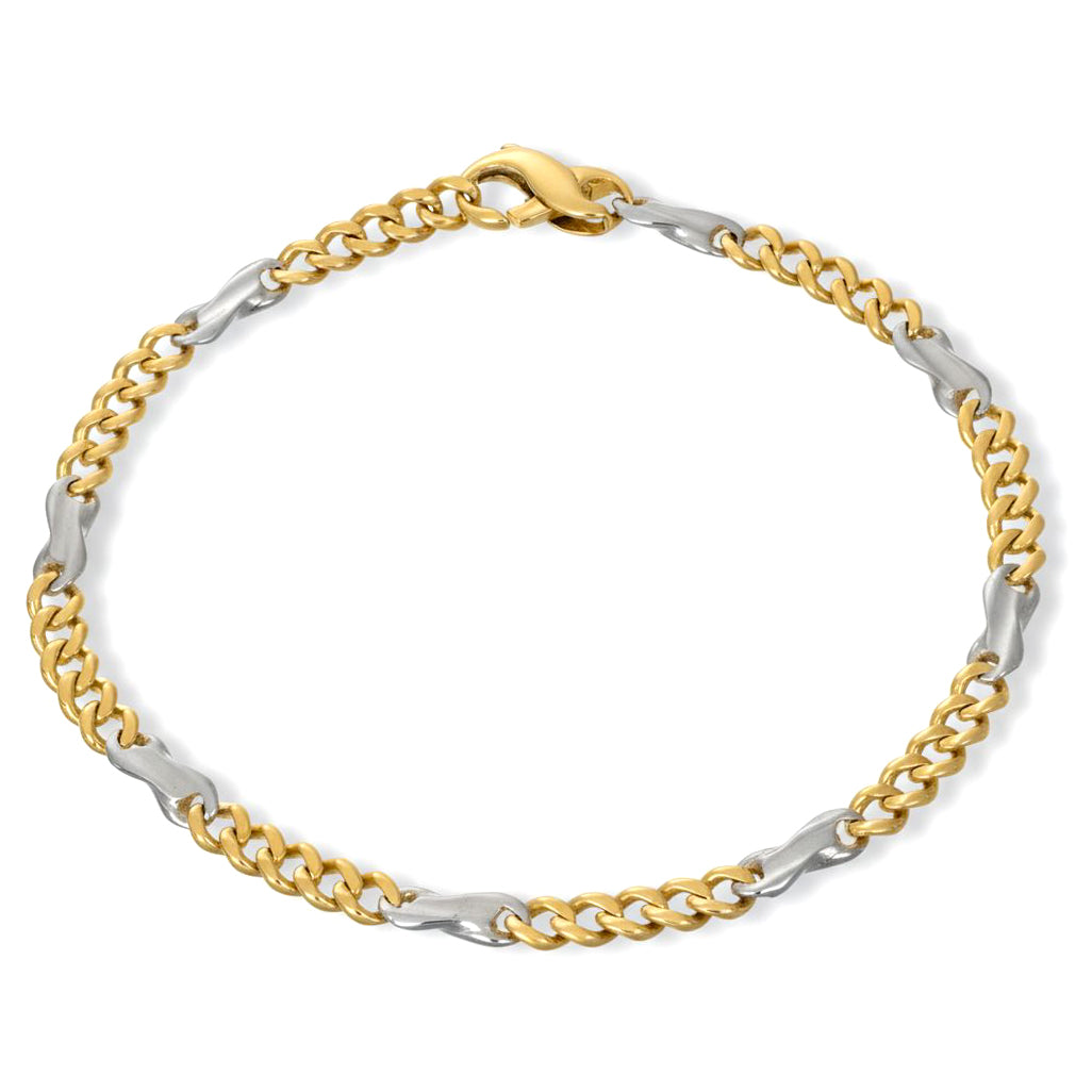 Bracciale - 18 carati Oro giallo, Oro bianco
