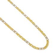 Collana - 18 carati Oro giallo, Oro bianco
