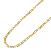 Collana - 18 carati Oro giallo, Oro bianco