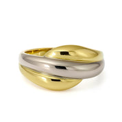 Anello - 18 carati Oro bianco, Oro giallo