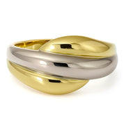 Anello - 18 carati Oro bianco, Oro giallo