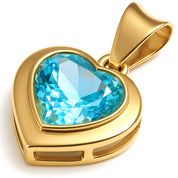 Ciondolo in Oro giallo 18 carati - topazio
