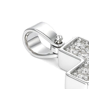 Ciondolo - 18 carati Oro bianco, Oro giallo - 0.33ct. tw. Diamante (Naturale)