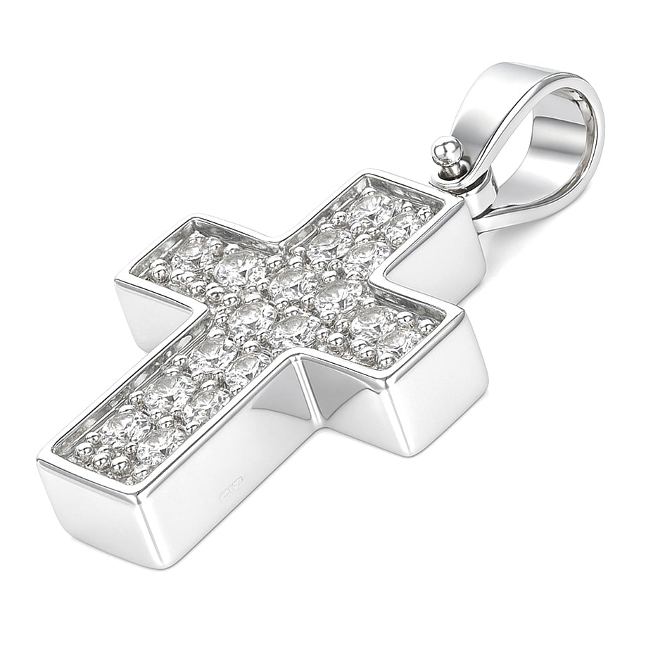 Ciondolo - 18 carati Oro bianco, Oro giallo - 0.33ct. tw. Diamante (Naturale)