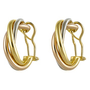 Orecchini - 18 carati Oro bianco, Oro giallo, Oro rosa