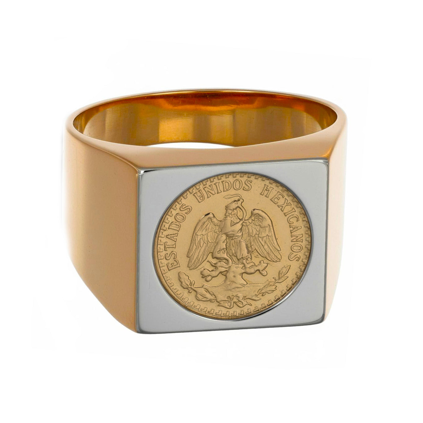Anello - 18 carati Oro giallo, Oro bianco