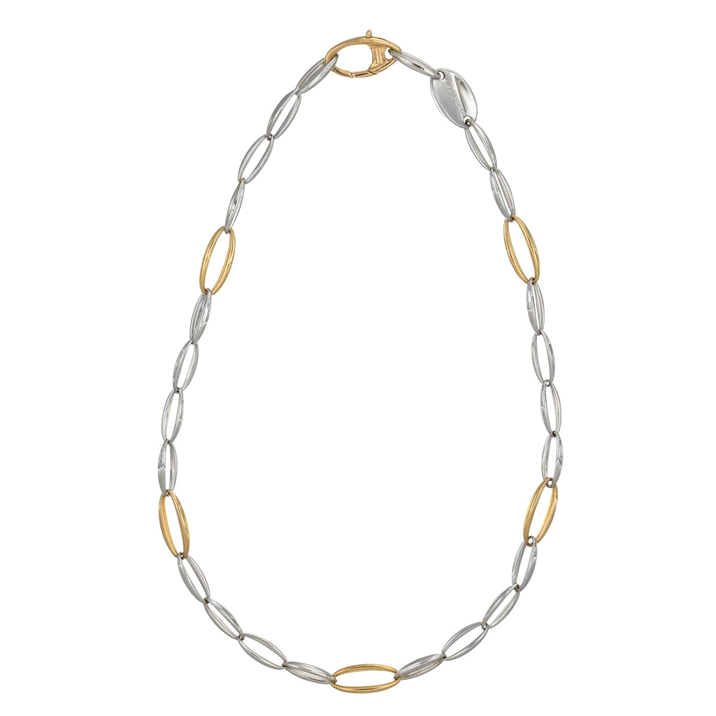 Collana - 18 carati Oro giallo, Oro bianco, Oro rosa - 0.015ct. tw. Diamante (Naturale)