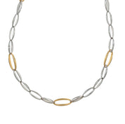 Collana - 18 carati Oro giallo, Oro bianco, Oro rosa - 0.015ct. tw. Diamante (Naturale)