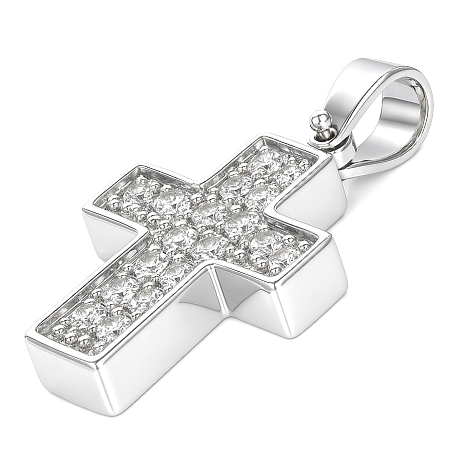 Ciondolo - 18 carati Oro bianco, Oro giallo - 0.33ct. tw. Diamante (Naturale)