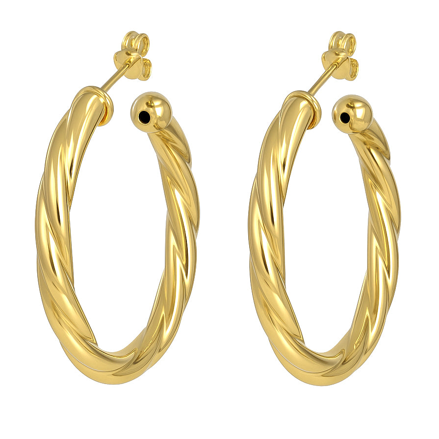 Orecchini - 18 carati Oro giallo