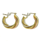 Orecchini - 18 carati Oro bianco, Oro giallo, Oro rosa