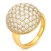 Anello - 18 carati Oro bianco, Oro giallo - 3.00ct. tw. Diamante (Naturale)