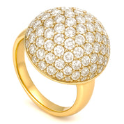 Anello - 18 carati Oro bianco, Oro giallo - 3.00ct. tw. Diamante (Naturale)