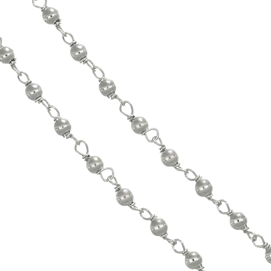 Collana con Ciondolo in Oro Bianco 18 carati