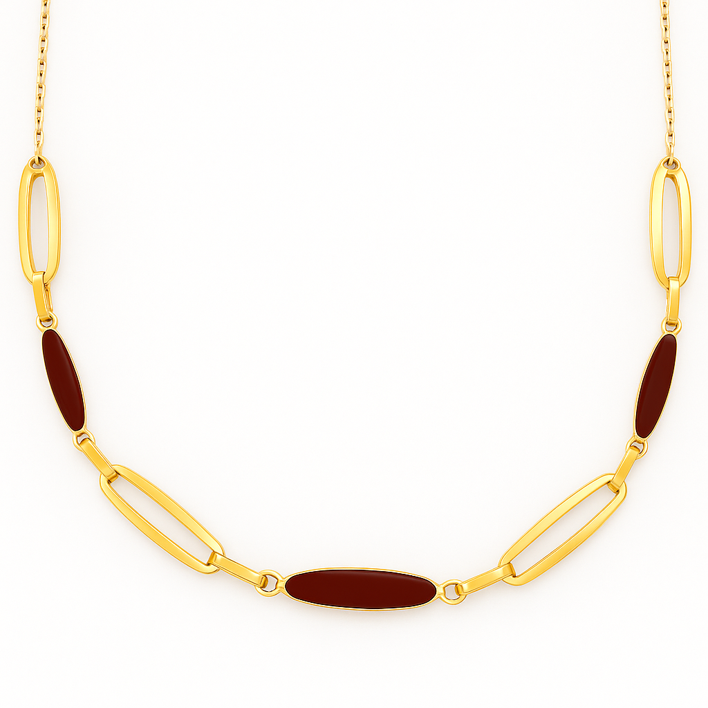 Collana - 18 carati Oro giallo