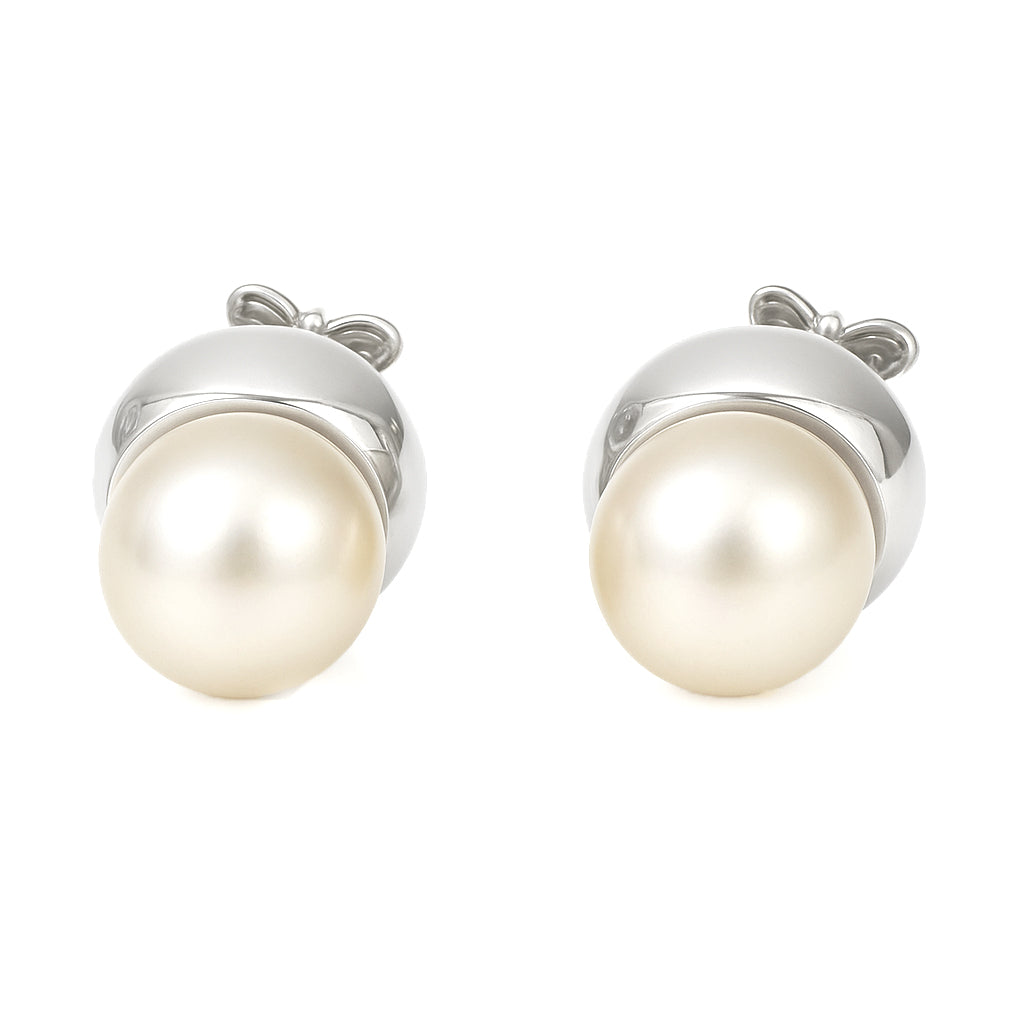 Orecchini - 18 carati Oro bianco - Perla