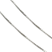 Collana con ciondolo - 18 carati Oro bianco - 0.31ct. tw. Diamante (Naturale)