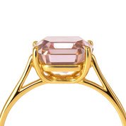 Anello - 18 carati Oro giallo - 2.75ct. tw. Quarzo