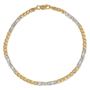 Bracciale - 18 carati Oro giallo, Oro bianco