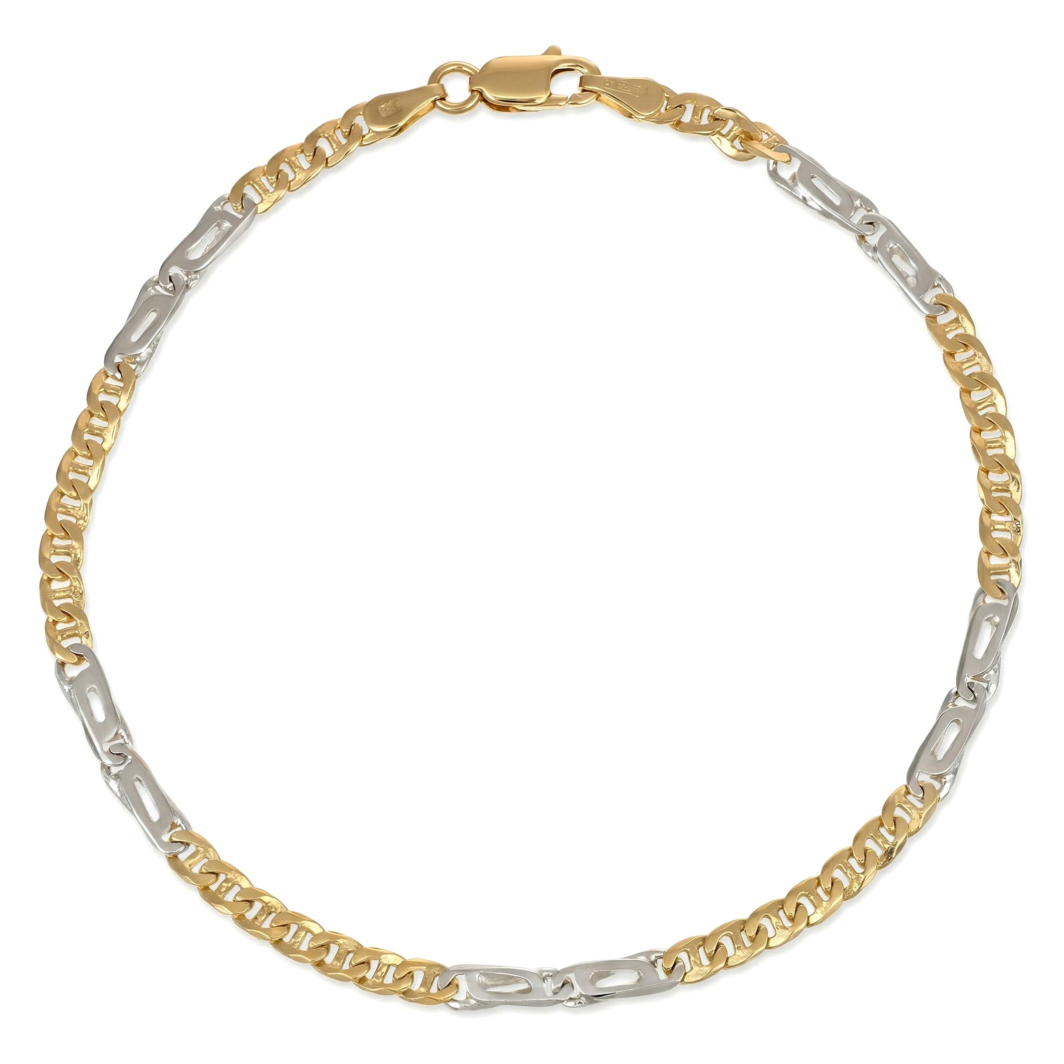 Bracciale - 18 carati Oro giallo, Oro bianco