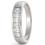 Anello - 18 carati Oro bianco - 0.24ct. tw. Diamante (Naturale)