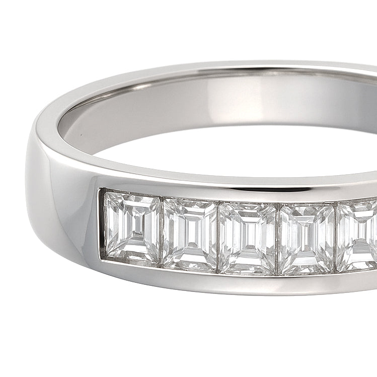 Anello - 18 carati Oro bianco - 0.24ct. tw. Diamante (Naturale)