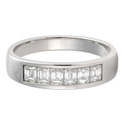 Anello - 18 carati Oro bianco - 0.24ct. tw. Diamante (Naturale)