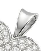 Ciondolo - 18 carati Oro bianco - 1.62ct. tw. Diamante (Naturale)