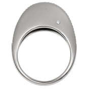 Anello - 18 carati Oro bianco - 0.24ct. tw. Diamante (Naturale)