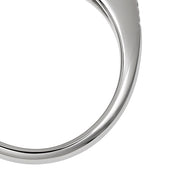 Anello - 18 carati Oro bianco - 0.24ct. tw. Diamante (Naturale)