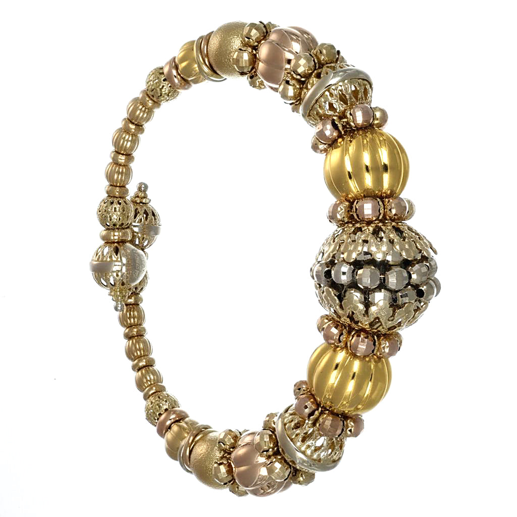 Bracciale - 18 carati Oro giallo, Oro rosa, Oro bianco