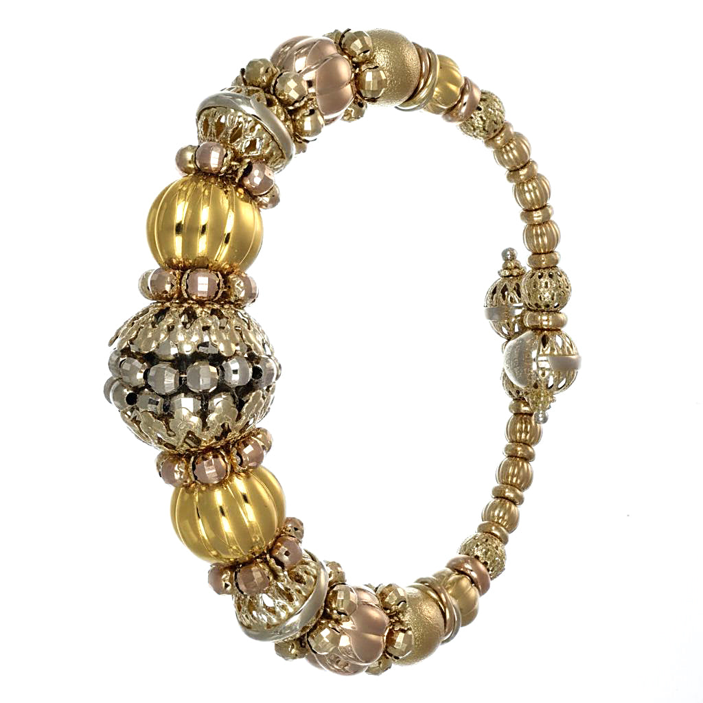 Bracciale - 18 carati Oro giallo, Oro rosa, Oro bianco