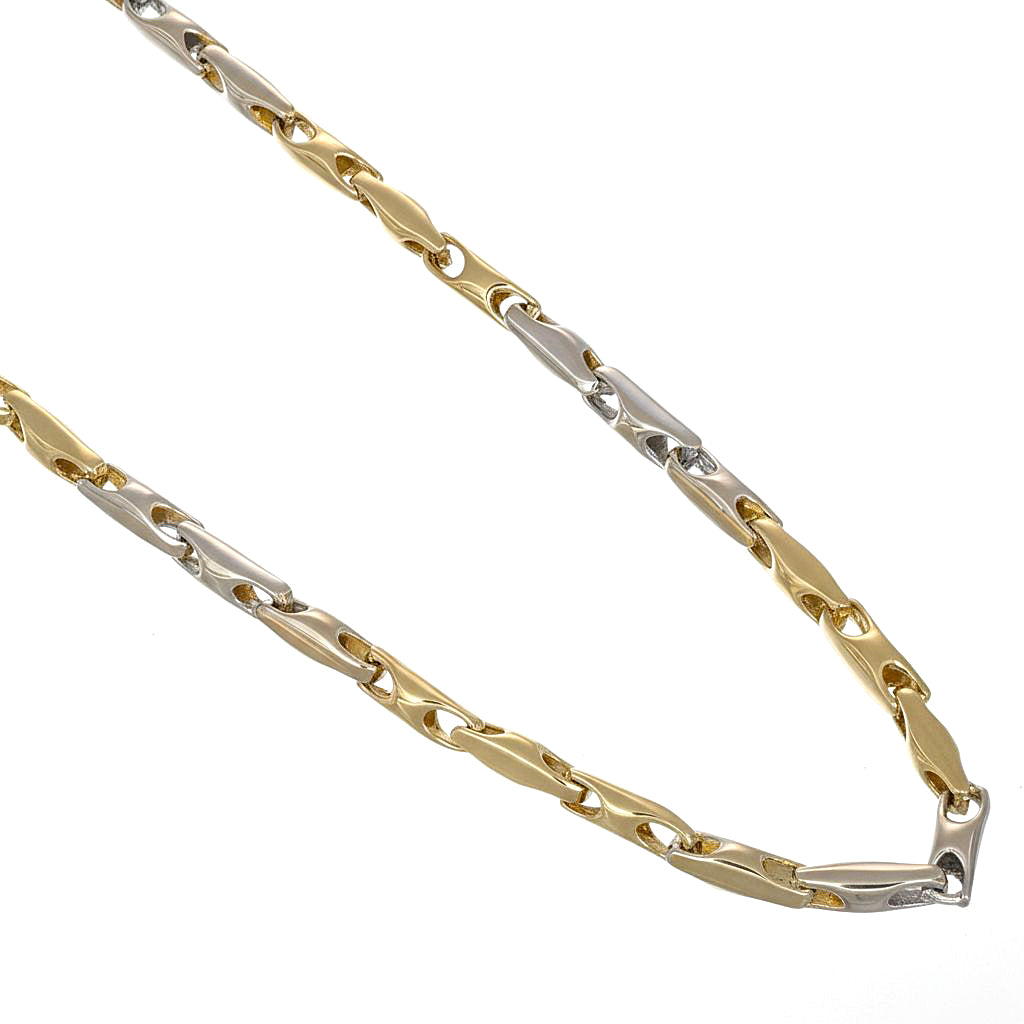 Collana - 18 carati Oro giallo, Oro bianco