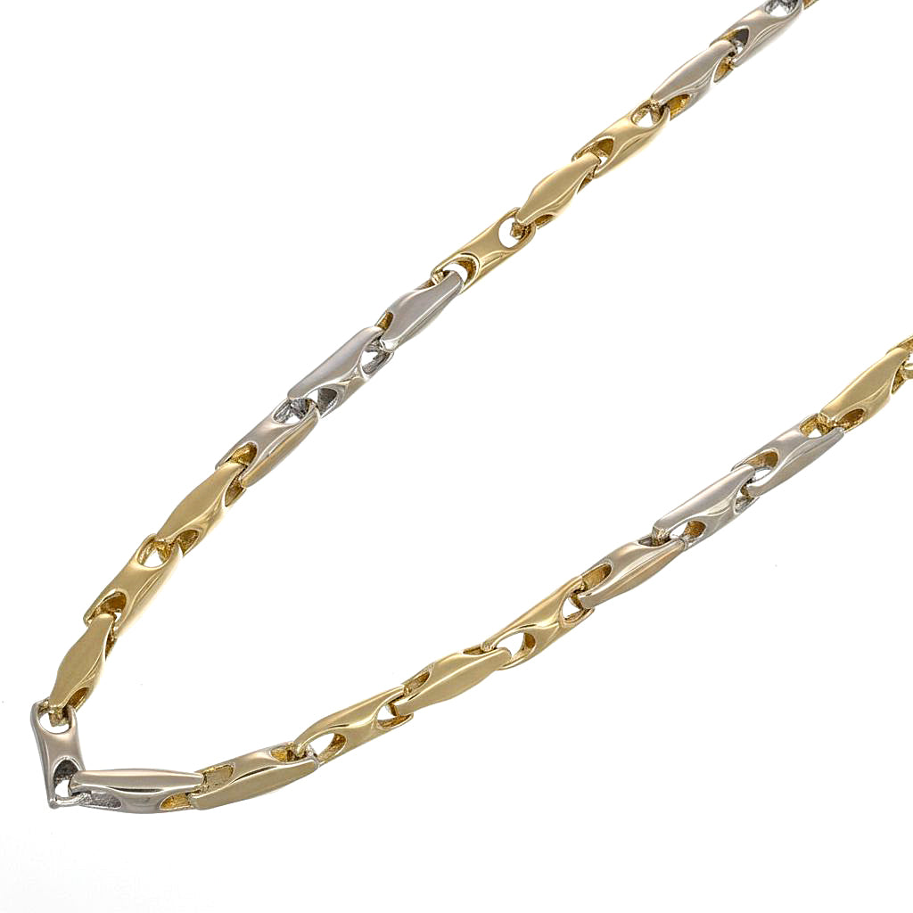 Collana - 18 carati Oro giallo, Oro bianco