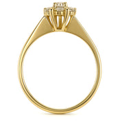 Anello - 18 carati Oro giallo - 0.47ct. tw. Diamante (Naturale)