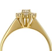 Anello - 18 carati Oro giallo - 0.47ct. tw. Diamante (Naturale)