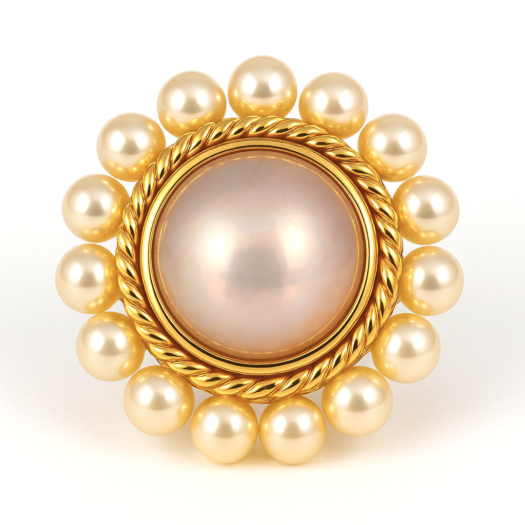 Orecchini - 18 carati Oro giallo - Perla