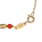Bracciale - 18 carati Oro giallo Corallo