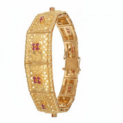 Bracciale - 18 carati Oro giallo - 0.98ct. tw. Rubino