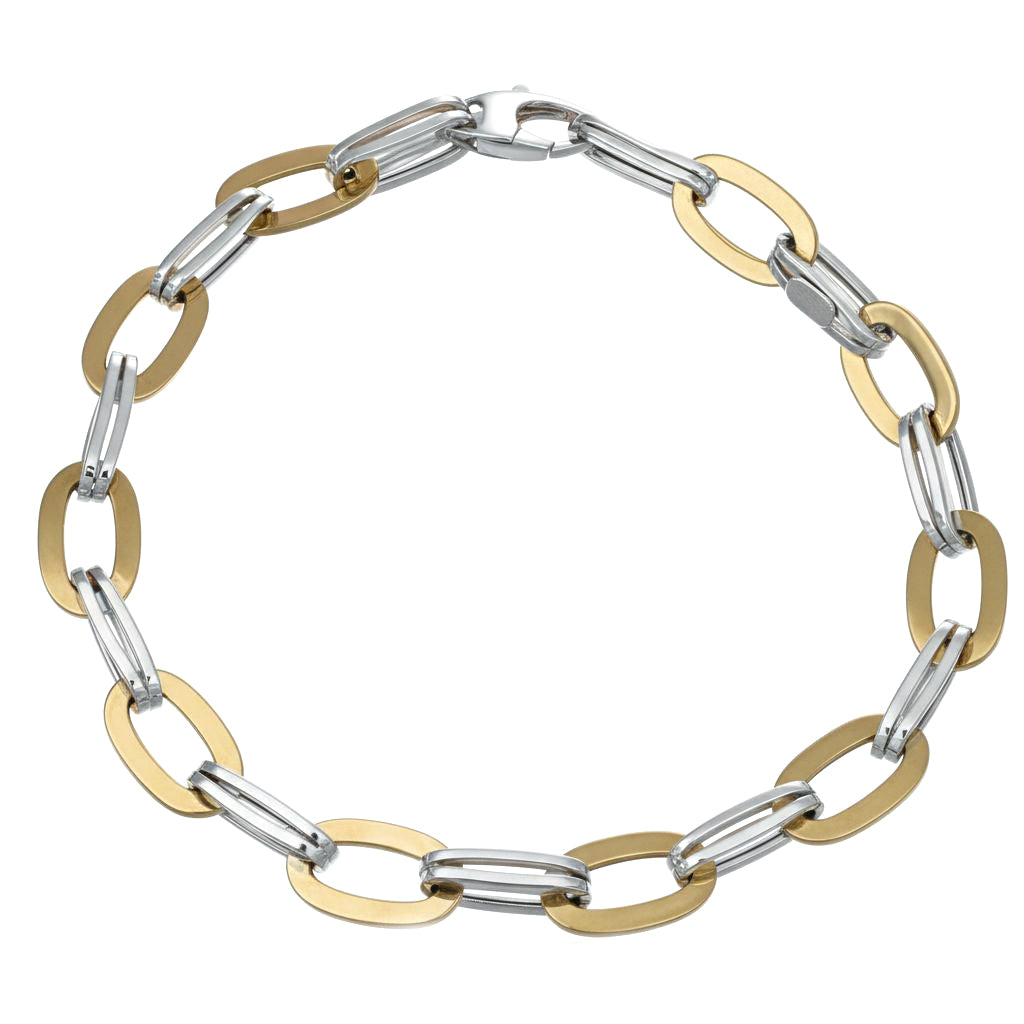 Bracciale - 18 carati Oro giallo, Oro bianco