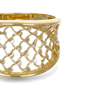 Anello - 18 carati Oro bianco, Oro giallo