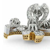 Ciondolo Argento, Oro giallo