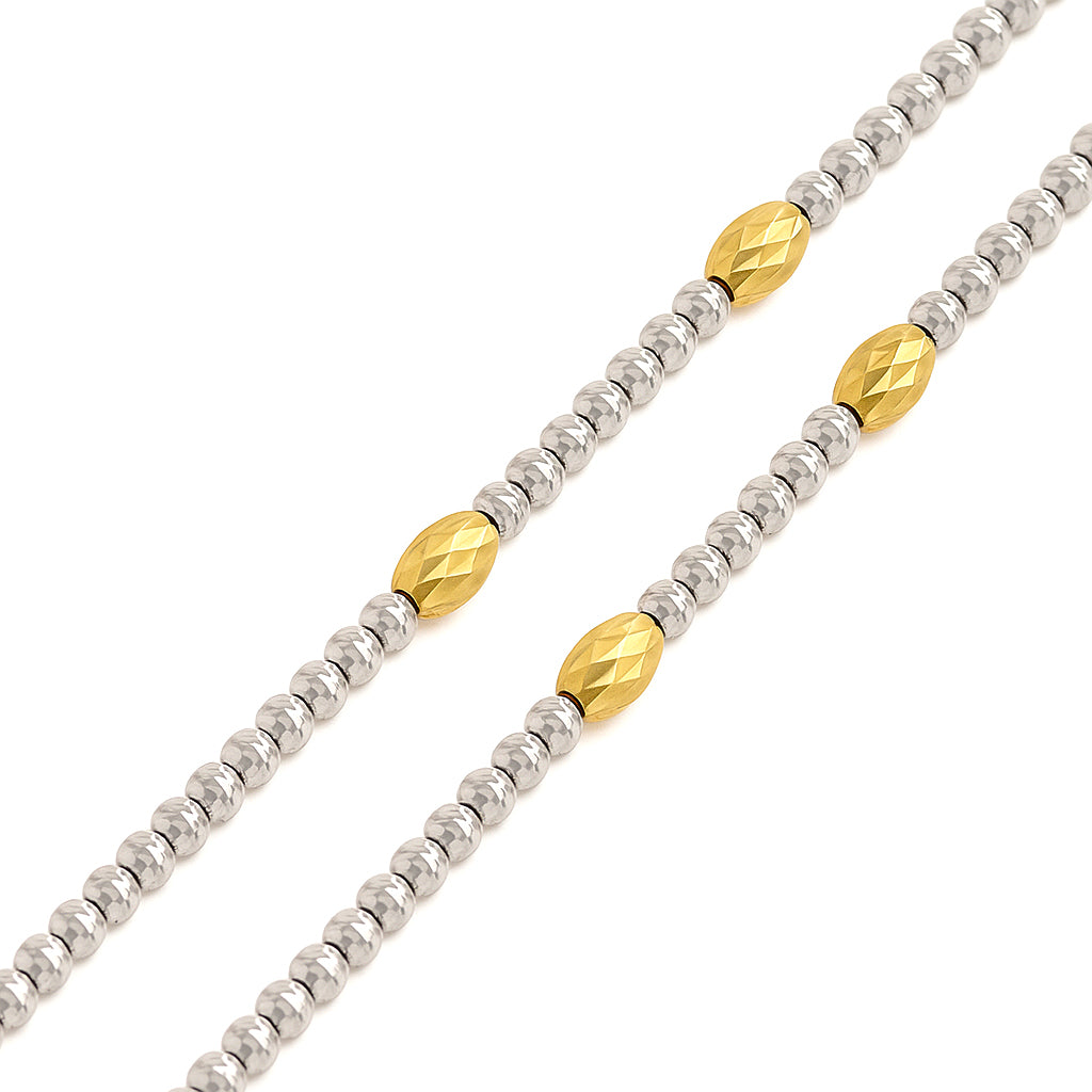 Bracciale - 18 carati Oro bianco, Oro giallo