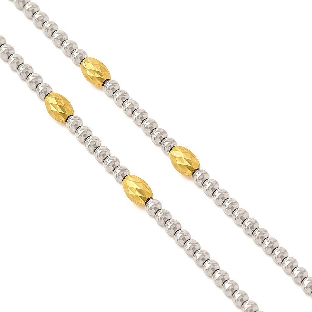 Bracciale - 18 carati Oro bianco, Oro giallo