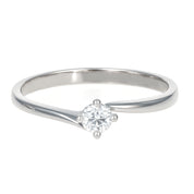 Recarlo - Anello - 18 carati Oro bianco - 0.20ct. tw. Diamante (Naturale)