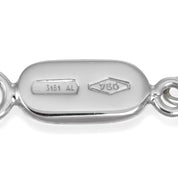 Collana con ciondolo - 18 carati Oro bianco - 0.15ct. tw. Diamante (Naturale)